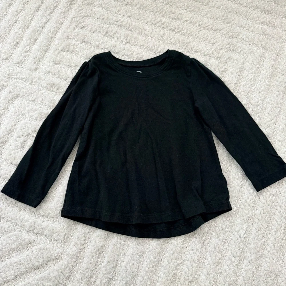 GAP baby Pink & Black Long-sleeve T - Size 3T